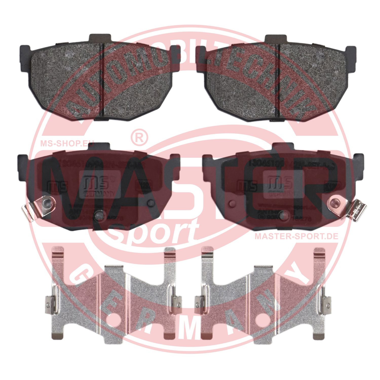 Placute frana MASTERSPORT GERMANY 13046109942N-SET-MS